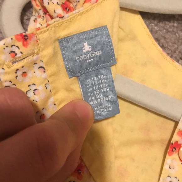 Baby Gap Yellow Sundress - Picture 4 of 4